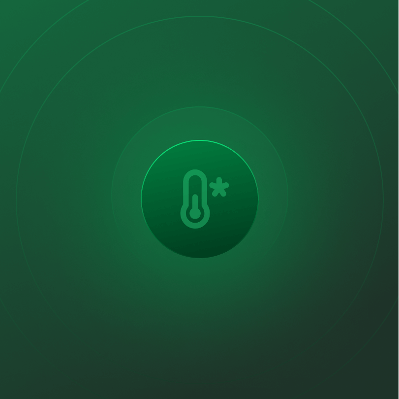 Icon representing optimal comfort across a property portfolio