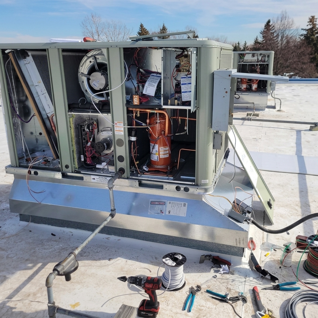 Rooftop HVAC unit