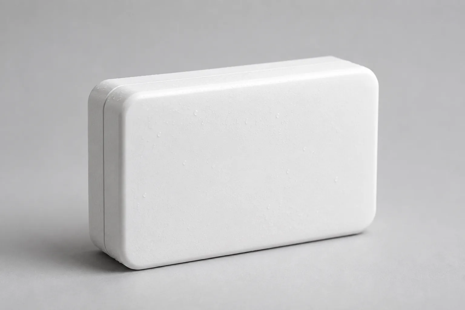 Close-up of the TemperatureWise wireless sensor showing its compact housing